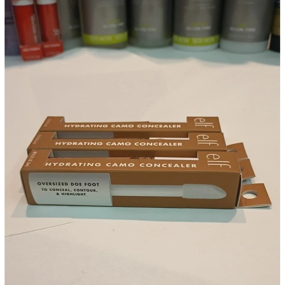 ELF Hydrating Camo Concealer, Tan Neutral -‎ .2fl oz. - 3 Pack